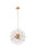 Elegant Lighting - 3507D18G - Nine Light Pendant - Solace - Gold