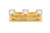 Elegant Lighting - 3509W18G - Three Light Wall Sconce - Graham - Gold and Clear