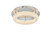 Elegant Lighting - 3800F18C - LED Flush Mount - Bowen - Chrome
