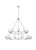 Elegant Lighting - 5100L248C - 21 Light Chandelier - Cadence - Chrome and Clear
