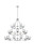 Elegant Lighting - 5100L348C - 27 Light Chandelier - Cadence - Chrome and Clear