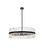 Elegant Lighting - 6200D36BK - 16 Light Chandelier - Serephina - black