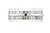 Elegant Lighting - 6200W30C - Eight Light Bath Sconce - Serephina - chrome