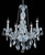 Elegant Lighting - 7955D21C/RC - Five Light Chandelier - Verona - Chrome