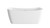 Elegant Lighting - BT10459GW-BNK - Soaking Bathtub - Harrieta - Glossy White