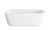 Elegant Lighting - BT10567GW-WHT - Soaking Bathtub - Calum - Glossy White