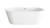Elegant Lighting - BT10665GW-BNK - Soaking Bathtub - Odette - Glossy White