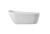 Elegant Lighting - BT10870GW - Bathtub - Chantal - Glossy White