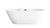Elegant Lighting - BT30567GW-MBK - Bathtub - Landon - Glossy White