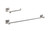 Elegant Lighting - HWB-12S2BNK - 2-Piece Bathroom Hardware Set - Isla - Brushed Nickel