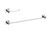 Elegant Lighting - HWB-12S2PCH - 2-Piece Bathroom Hardware Set - Isla - Chrome
