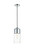 Elegant Lighting - LD2240C - One Light Pendant - ASHWELL - Chrome and Clear
