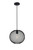 Elegant Lighting - LD2250BK - One Light Pendant - KELLER - Black