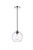 Elegant Lighting - LD2281C - One Light Pendant - Cashel - Chrome