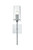 Elegant Lighting - LD2361C - One Light Wall Sconce - Elsreth - Chrome and Clear