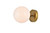 Elegant Lighting - LD2451BR - One Light Flush Mount - Mimi - Brass and Frosted white