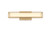 Elegant Lighting - LD301W16SG - LED Wall Sconce - Aden - Satin Gold