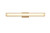 Elegant Lighting - LD301W31SG - LED Wall Sconce - Aden - Satin Gold
