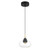 George Kovacs - P5460-884-L - LED Mini Pendant - Arabesque - Coal And Brushed Gold