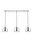 Elegant Lighting - LD4057D40C - Three Light Pendant - Nota - Chrome