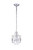 Elegant Lighting - LD5019D9C - Three Light Pendant - Karter - Chrome