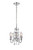 Elegant Lighting - LD5020D9C - Three Light Pendant - Kaede - Chrome