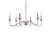 Rohan Six Light Chandelier (LD5056D30PN)