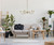Rohan Six Light Chandelier (LD5056D42BR)
