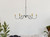 Rohan Six Light Chandelier (LD5056D48BRB)