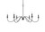 Rohan Six Light Chandelier (LD5056D48MB)