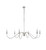 Elegant Lighting - LD5056D54PN - Six Light Chandelier - Rohan - Polished Nickel