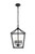 Elegant Lighting - LD511H20BK - Four Light Pendant - Gage - Black