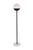 Elegant Lighting - LD6146BK - One Light Floor Lamp - Eclipse - Black and frosted white