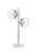 Elegant Lighting - LD6155C - Two Light Table Lamp - Eclipse - Chrome and Clear