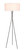 Elegant Lighting - LD6189BK - One Light Table Lamp - Cason - Black and White shade