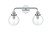 Elegant Lighting - LD7033W19C - Two Light Wall Sconce - Hanson - Chrome and Clear