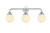 Elegant Lighting - LD7034W28C - Three Light Wall Sconce - Hanson - Chrome and Opal White
