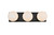 Elegant Lighting - LD7303W22BLK - Three Light Bath Sconce - Jaylin - Black and frosted white