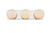 Elegant Lighting - LD7303W22CH - Three Light Bath Sconce - Jaylin - Chrome and frosted white