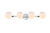 Elegant Lighting - LD7305W29CH - Four Light Bath Sconce - Majesty - Chrome