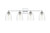 Elegant Lighting - LD7307W32CH - Four Light Bath Sconce - Gianni - Chrome