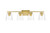 Elegant Lighting - LD7312W32BRA - Four Light Bath Sconce - Merrick - Brass