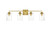 Elegant Lighting - LD7314W32BRA - Four Light Bath Sconce - Ronnie - Brass
