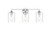 Elegant Lighting - LD7315W23CH - Three Light Bath Sconce - Mayson - Chrome and Clear