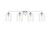 Elegant Lighting - LD7315W33CH - Four Light Bath Sconce - Mayson - Chrome and Clear