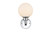 Elegant Lighting - LD7317W6CH - One Light Bath Sconce - Cordelia - Chrome
