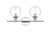 Elegant Lighting - LD7318W19CH - Two Light Bath Sconce - Jaelynn - Chrome