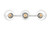 Elegant Lighting - LD7320W27CH - Three Light Bath Sconce - Rogelio - Chrome