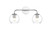 Elegant Lighting - LD7321W19CH - Two Light Bath Sconce - Genesis - Chrome and Clear