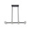 Elegant Lighting - LD920D30BK - Eight Light Pendant - Lyra - Black
